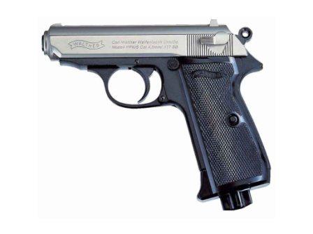 Пистолет пневматический UMAREX Walther PPK/S (никелированный)